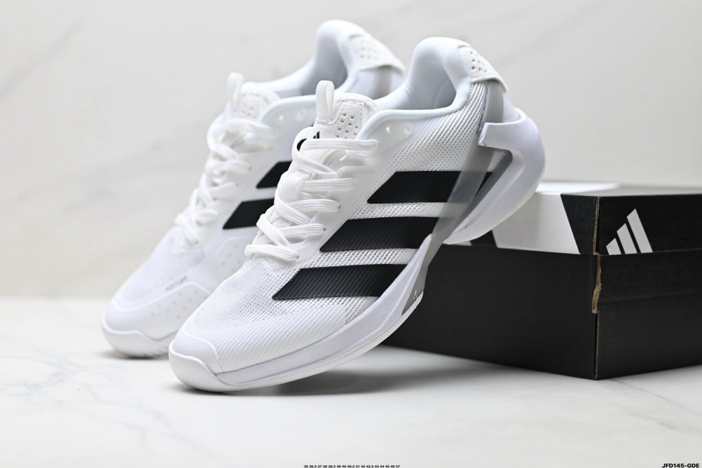 Adidas K81801650 Unisex Running Shoes | Versatile Daily Trainer - 2 Colorways incl. White/Black & Beige/Red