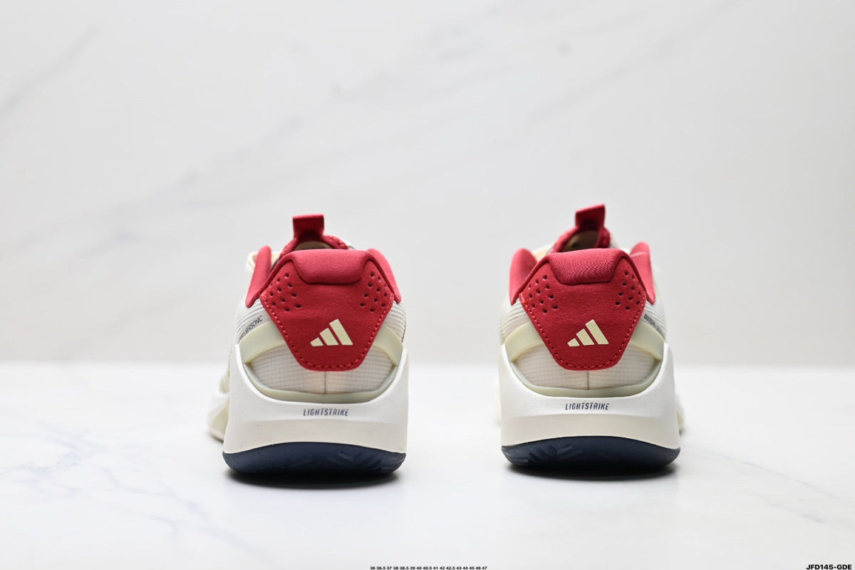 Adidas K81801650 Unisex Running Shoes | Versatile Daily Trainer - 2 Colorways incl. White/Black & Beige/Red