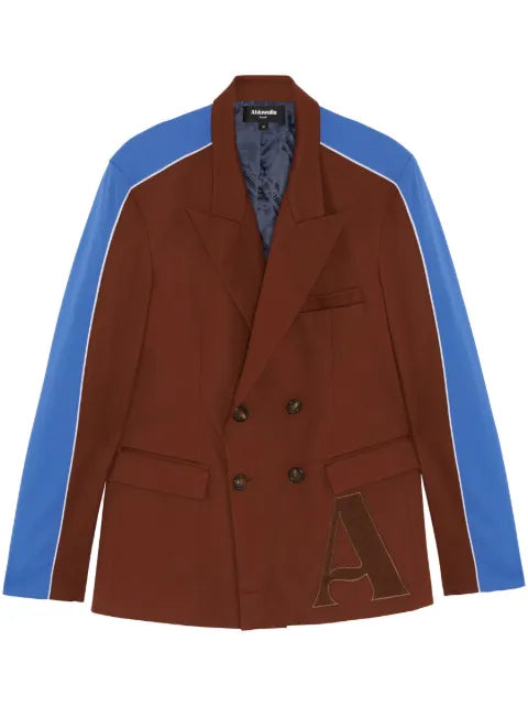 Ahluwalia Grove double-breasted blazer