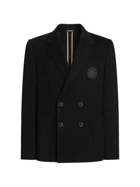 Dolce & Gabbana Portofino double- breasted jersey jacket